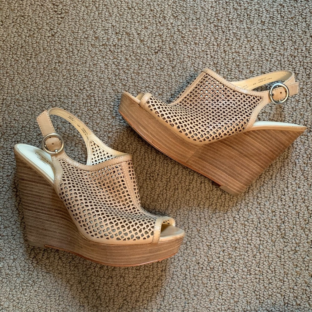 Coach Platform Wedges